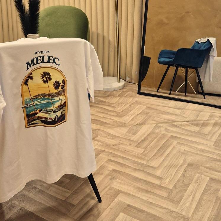 YACHT CLUB OVERSIZED TEE - WHITE